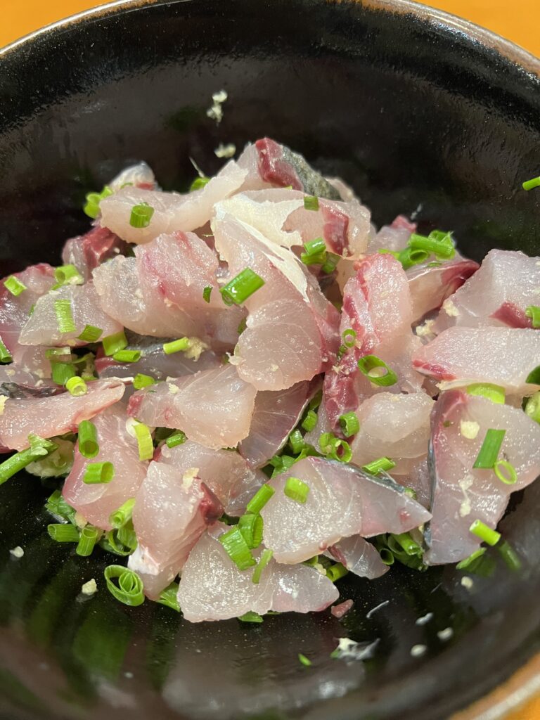 アジのたたき