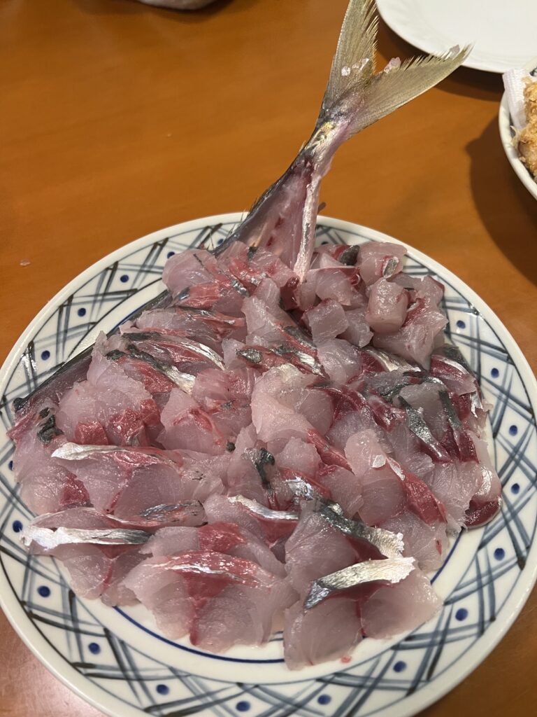 アジの刺身