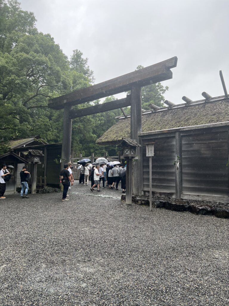 外宮参拝場所