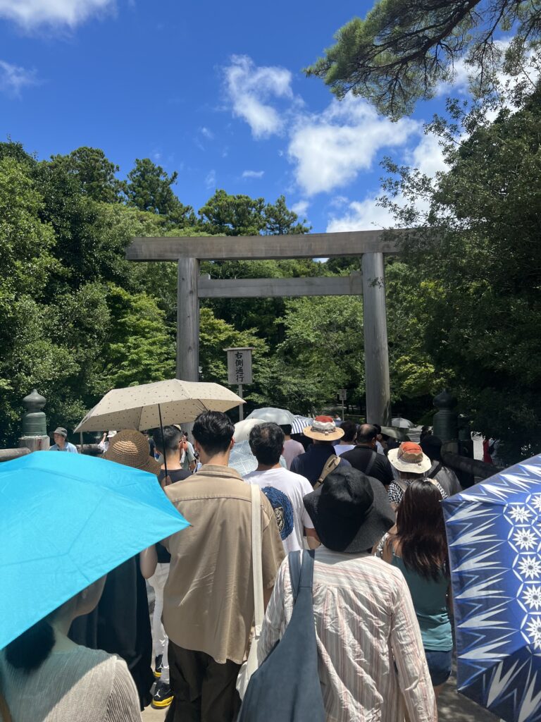 内宮の鳥居