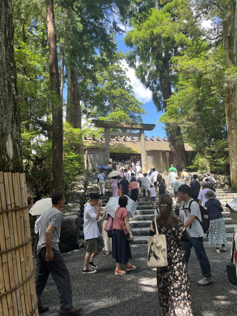 内宮の参拝場所