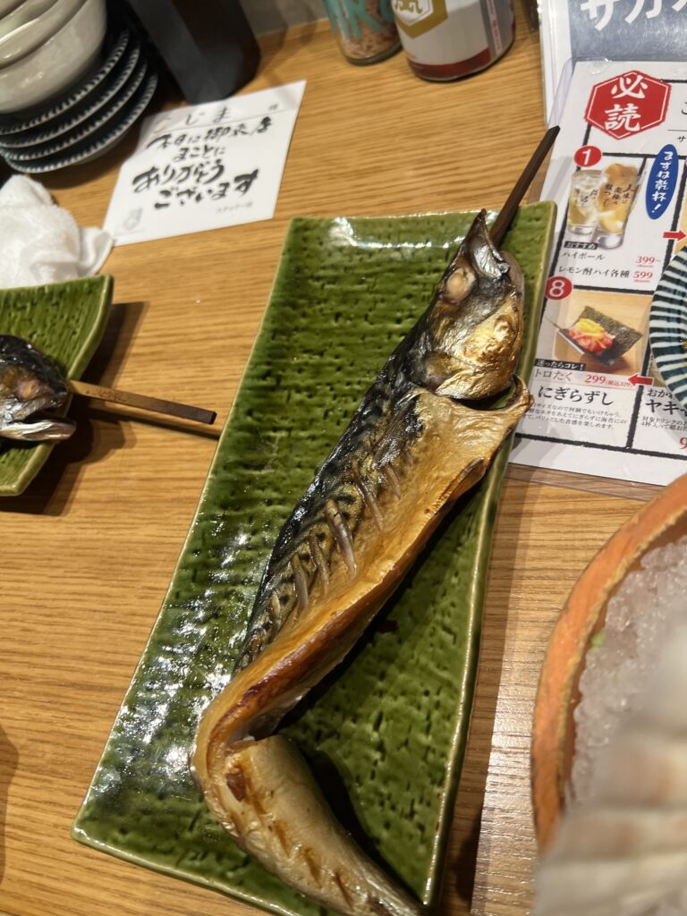 サバの一夜干し