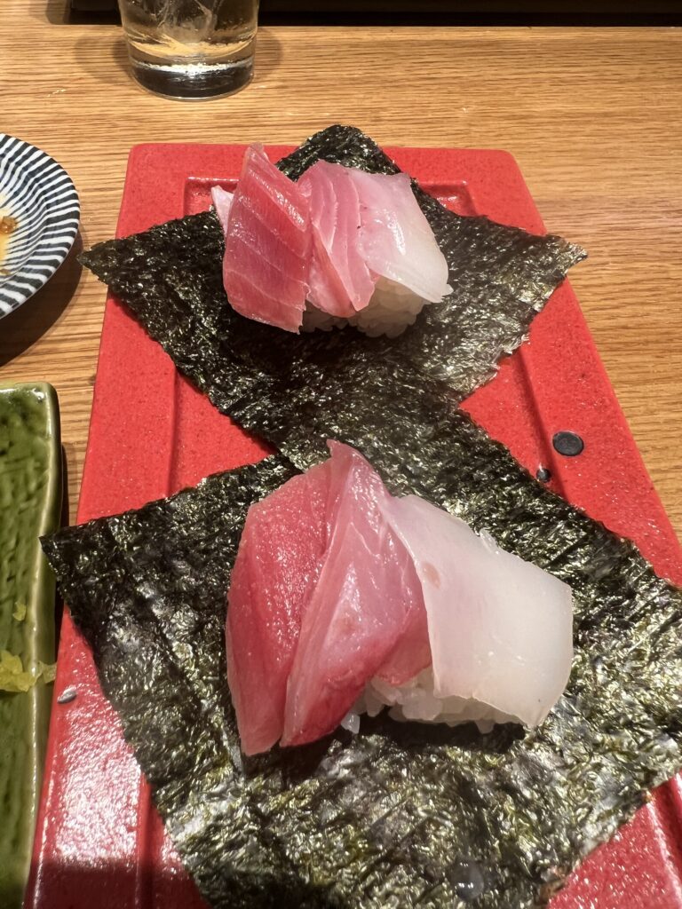 まぐろぶりいか