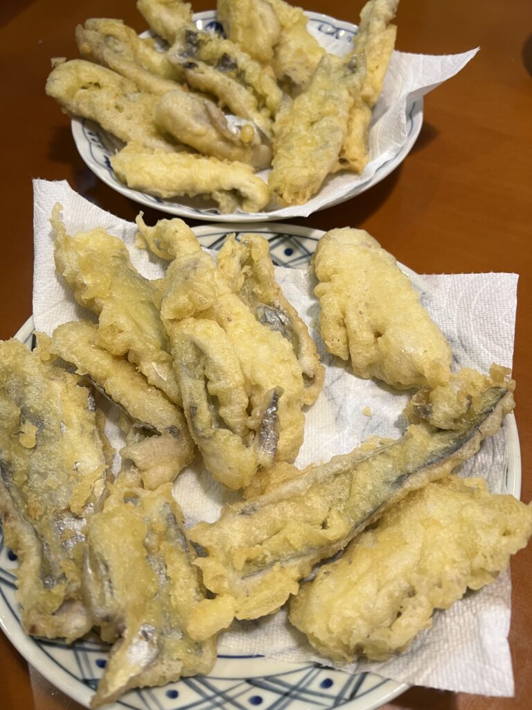 タチウオの天ぷら