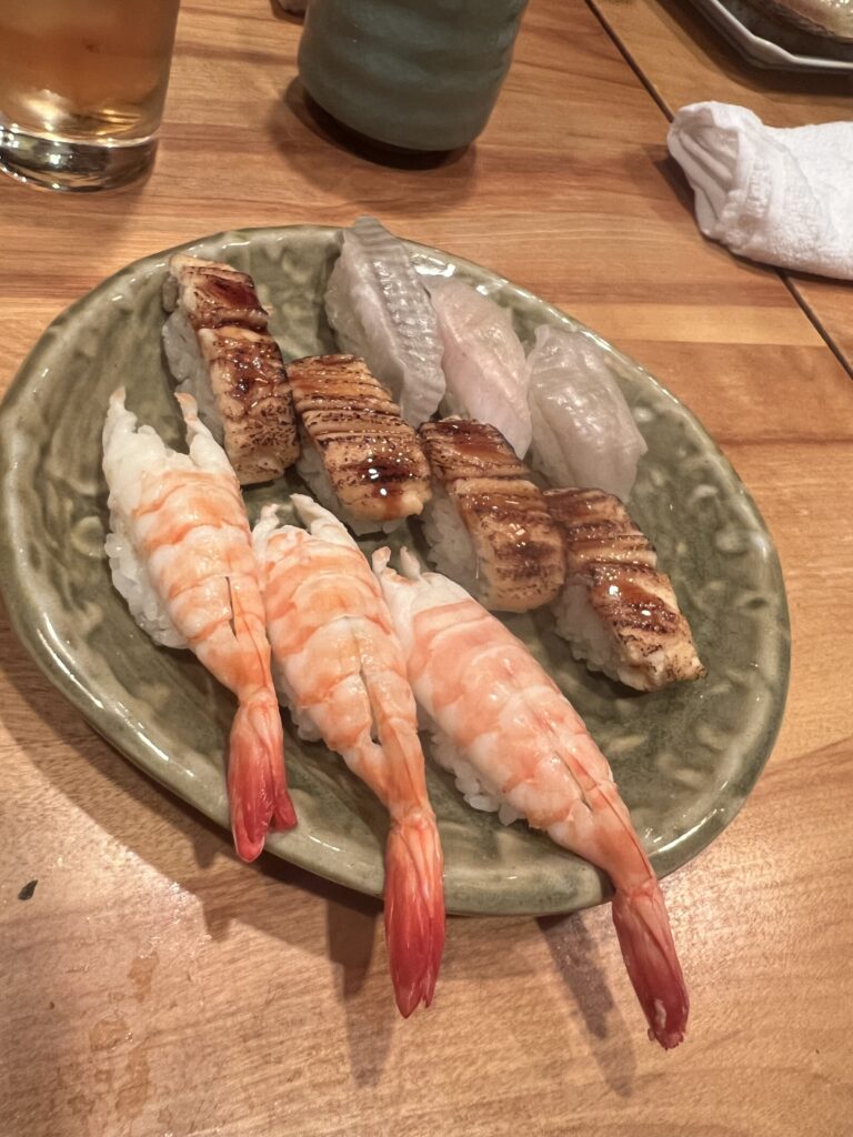 えび穴子ひらめ